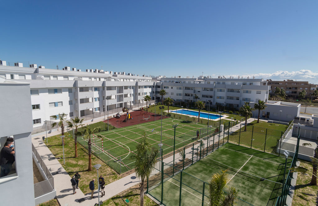 Finalización y visita de clientes Residencial Parque Norte Fase 3